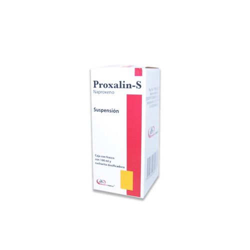 NAPROXENO 125 MG / 5 ML , PROXALIN-S 100 ml susp | Farmasuper